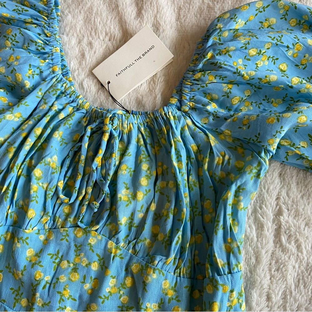 Faithfull the Brand Thea Mini Dress, US 2 - Picture 4 of 10
